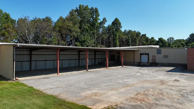 Covered Storage Area
