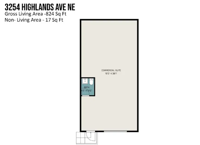 3254 Highland Ave Floor Plan